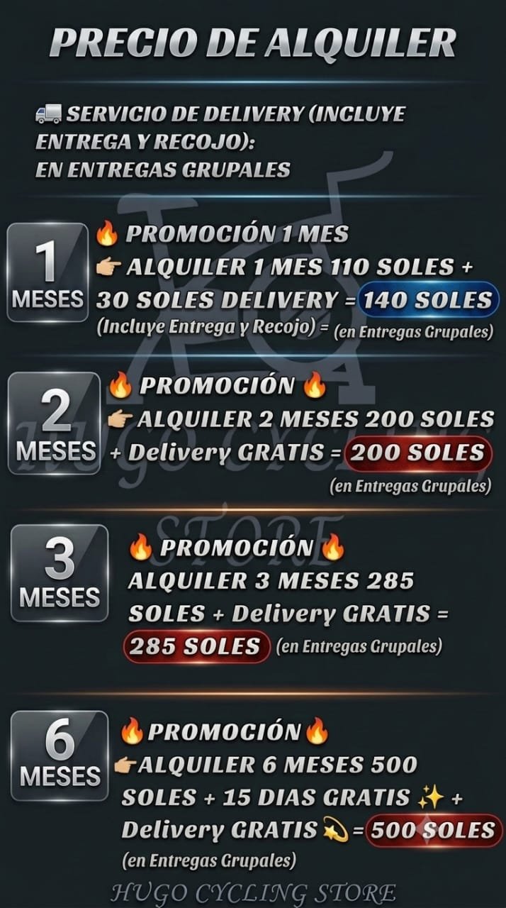 PRECIOS ACTUALIZADOS EN ENTREGAS SETIEMBRE 2026